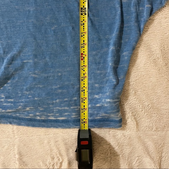 Free People / We The Free Astrid Blue Top / Size M - Picture 7 of 8